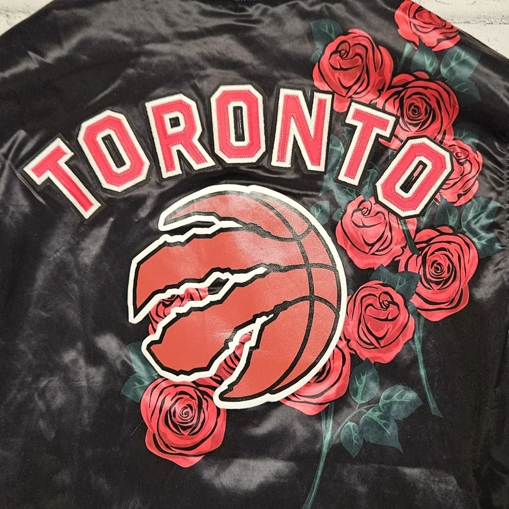 Toronto Raptors Pro Standard Satin Jacket Size XL NWT - Picture 7 of 11